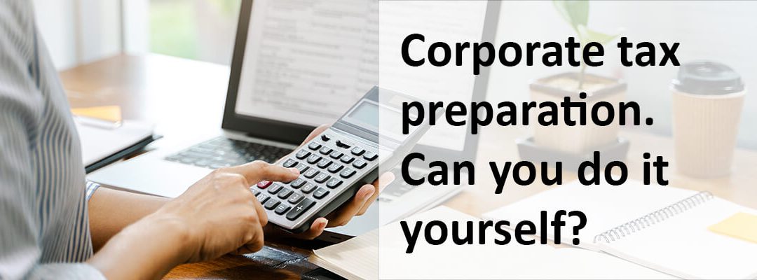 Can a business owner file his corporate taxes?