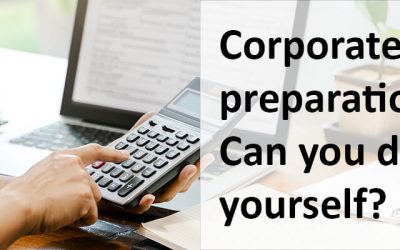 Can a business owner file his corporate taxes?