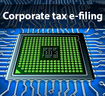 Corporate tax e-filing services